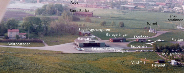 Terminalomr�det ca 1979