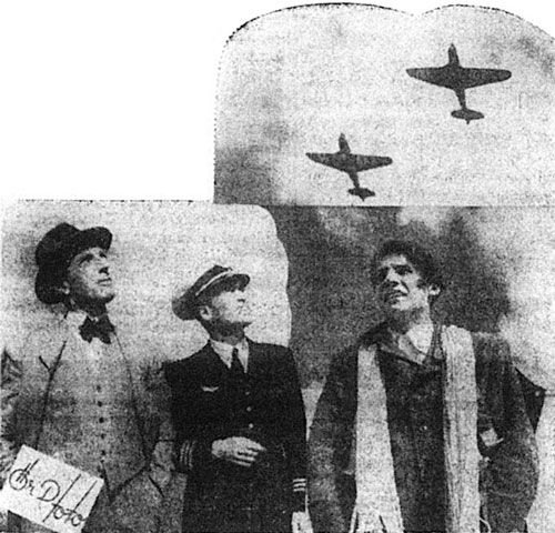 Kollage fr�n flygdagen