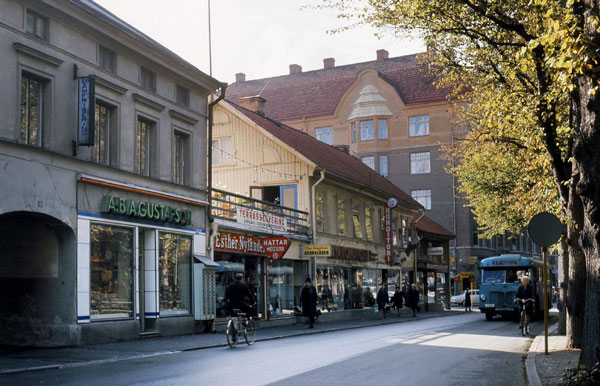 Tr�dg�rdsgatan p� 1960-talet