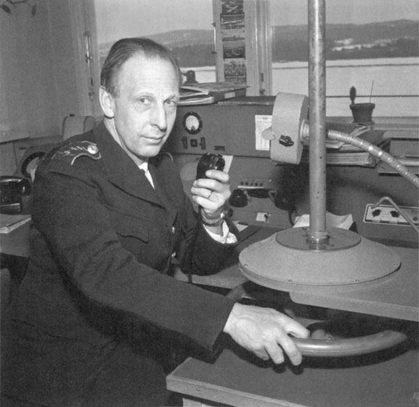 VDF-pejlens vridanordning