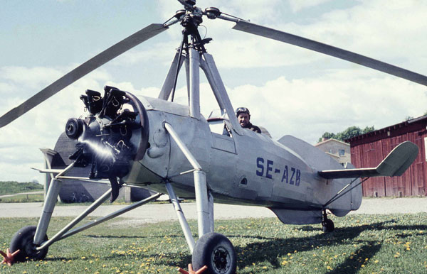 Gullberg i SE-AZB p� Gustavsvik